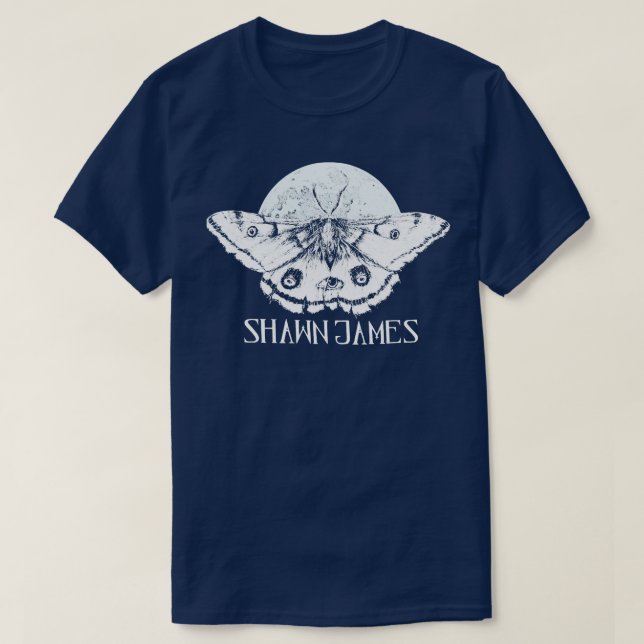 Camiseta Shawn James Merch Moth Lovely (Frente do Design)