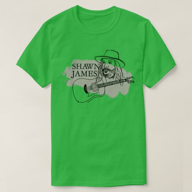 Camiseta Shawn James Merch Strong (Frente do Design)