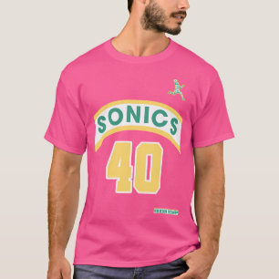 Camiseta Shawn Kemp Retro Supersonics Jersey 90S Style