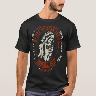 Camiseta Shawnee Tribe Native American Pride Retro Vintage