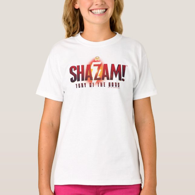 Camiseta SHAZAM! Fury of the Gods | Fury of the Gods Logo (Frente)