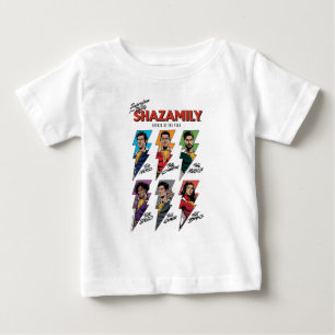 Camiseta SHAZAM! Fury of the Gods   SHAZAMily Comic Bolts