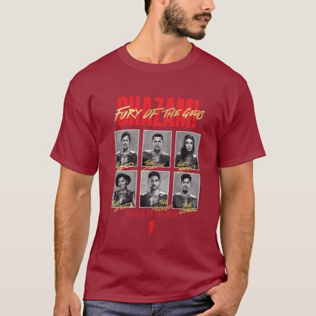 Camiseta SHAZAM! Fury of the Gods | SHAZAMily Yearbook (Frente)