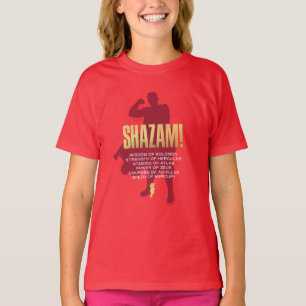 Camiseta SHAZAM! Fury of the Gods   Silhueta flexível