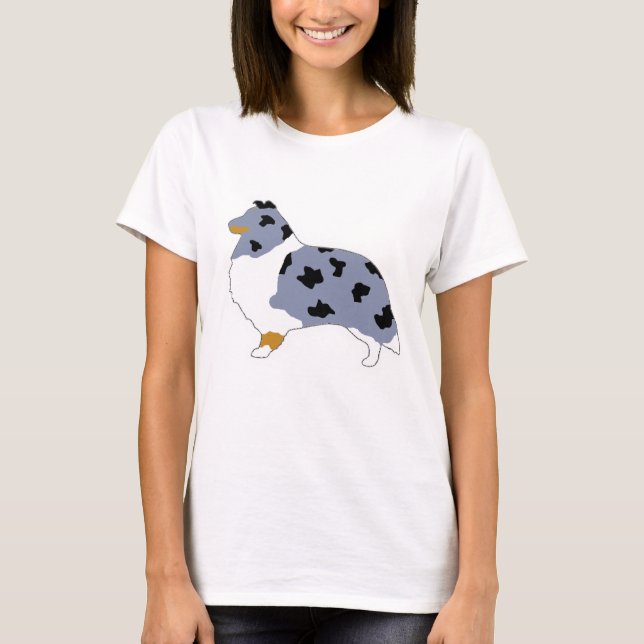 Camiseta shcharle blue merle white e tan silo.pn (Frente)