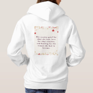 Camiseta She Became™ – Uma Citação Poética de Cura para Mul