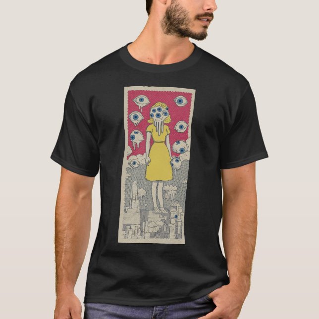 Camiseta She Dreamed in Eyes (Frente)