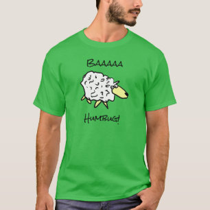 Camiseta Shea diz Baaaa Humbug - Natal