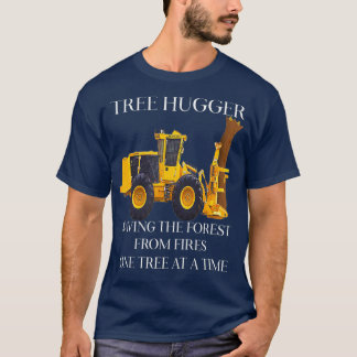 Camiseta Shear Fogueiro de Registro do Hugger de Árvore