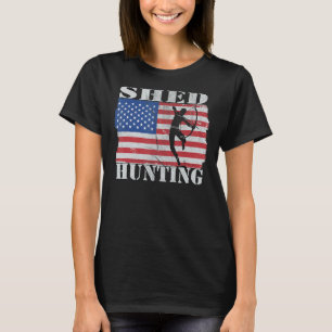 Camiseta Shed Hunter For Patriot Deer, Whitetail, Elks, Ant