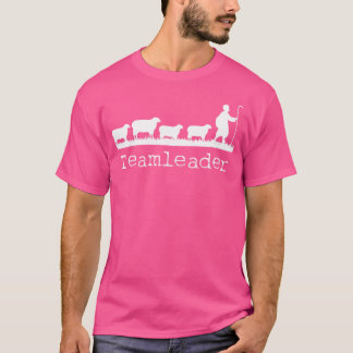 Camiseta Sheep Shepherd, líder em equipe