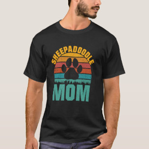 Camiseta Sheepadoodle Mãe Sheepadoodle