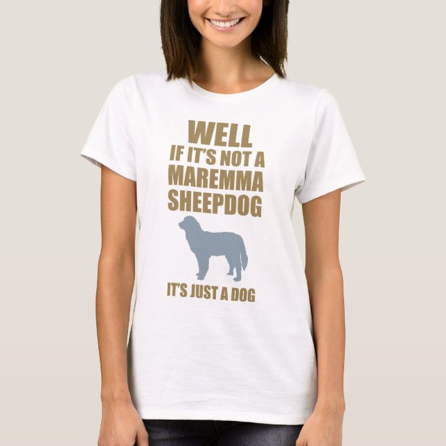 Camiseta Sheepdog de Maremma (Frente)
