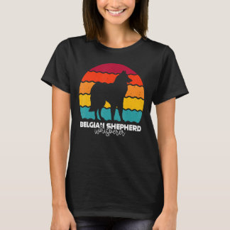 Camiseta Sheepdog Whisperer Retro Belga