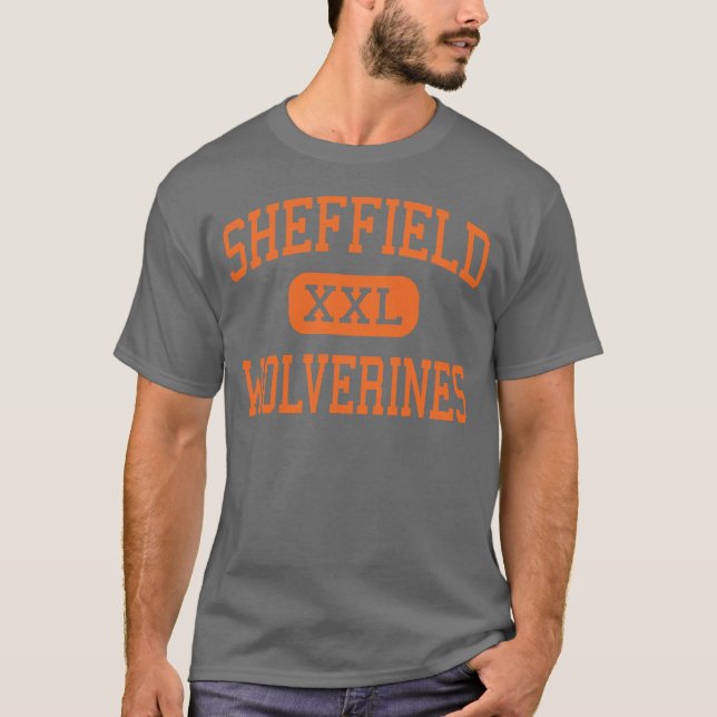 Camiseta Sheffield - Wolverines - área - Sheffield (Frente)