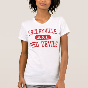 Camiseta Shelbyville - diabos vermelhos - alto -