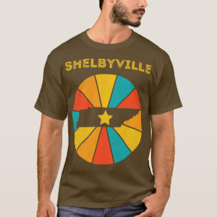 Camiseta Shelbyville Tennessee Vintage angustiou Souvenir