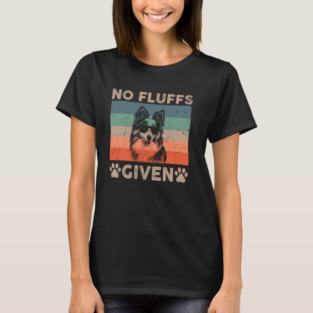 Camiseta Shelff No FluFF - Com Pai De Cachorro Engraçado Mã (Frente)