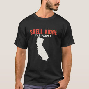 Camiseta Shell Ridge California State America Viagem Ca