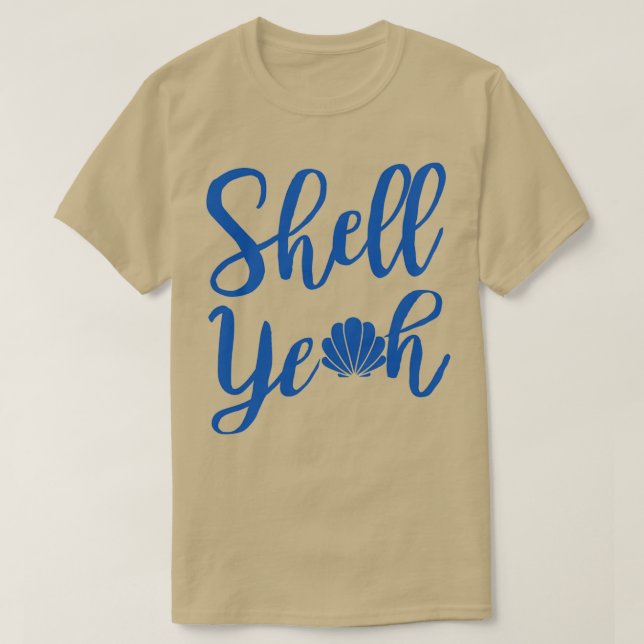 Camiseta Shell Sim (Frente do Design)