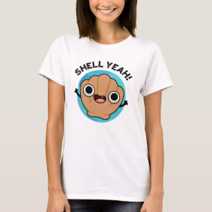 Camiseta Shell Sim Funny Seashell Pun