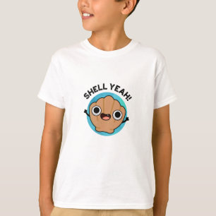 Camiseta Shell Sim Funny Seashell Pun