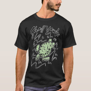 Camiseta Shell sim Sea Turtle