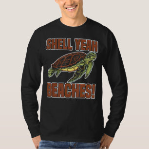 Camiseta Shell Sim, Tartaruga Marinha Tortoise Se