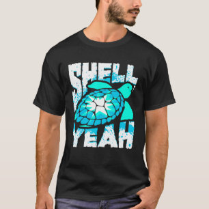 Camiseta Shell Sim Tartaruga Marítima
