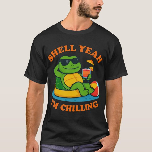Camiseta Shell Sim Turtle Tee (Frente)