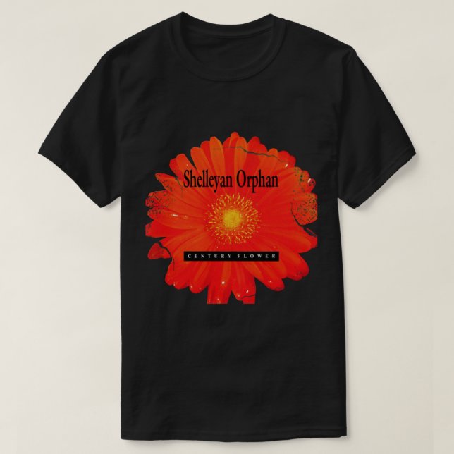 Camiseta Shelleyan Orphan The Century Flower Essential T-Sh (Frente do Design)