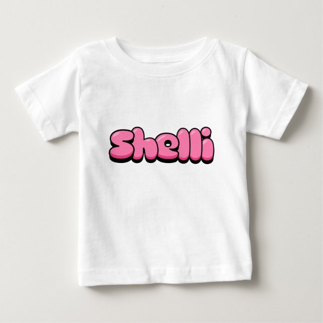 Camiseta Shelli Pink (Frente)