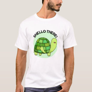 Camiseta Shello Ali Engraçado Tortoise Pun