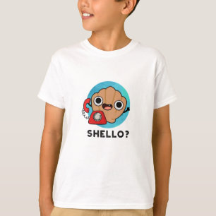 Camiseta Shello Funny Sea Shell Pun