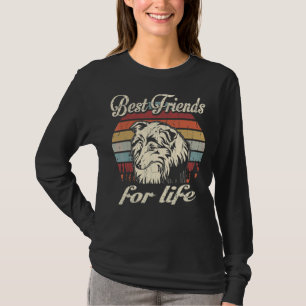 Camiseta Sheltie Best Friends For Life Vintage Retro
