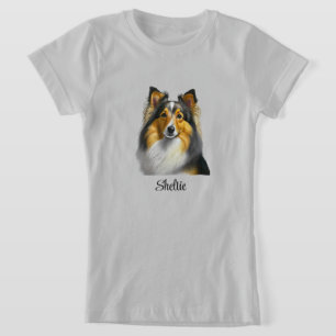 Camiseta Sheltie Dog Modelo