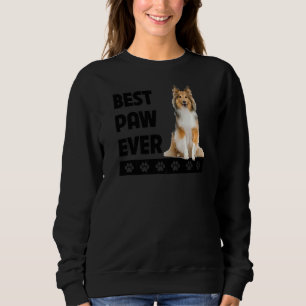 Camiseta Sheltie Dog Pai Dia de os pais Shetland Sheepdog