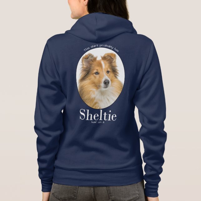 Camiseta Sheltie Hair (Verso)