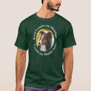 Camiseta Sheltie que abençoa #2