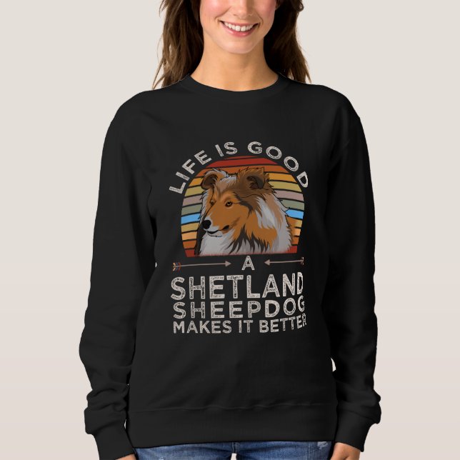 Camiseta Sheltie Shetland Sheepdog Idea (Frente)
