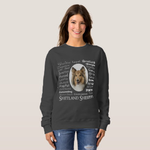 Camiseta Sheltie Traits Sweatshirt