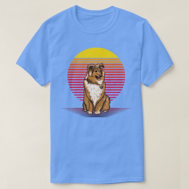 Camiseta Sheltie Vapor (Frente do Design)