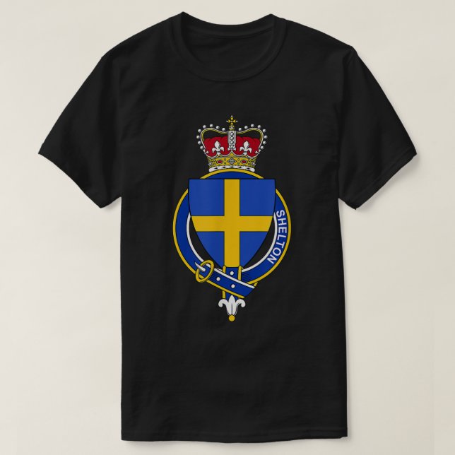 Camiseta Shelton Casaco De Armamento Crest (Frente do Design)