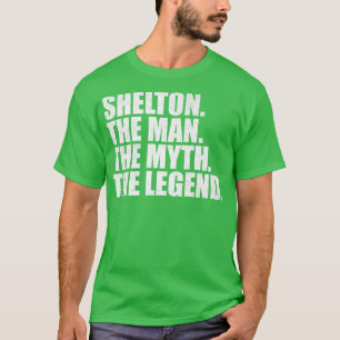 Camiseta SheltonShelton Nome da família Shelton sobrenome S