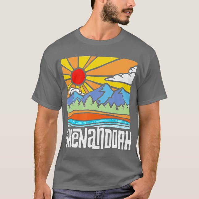 Camiseta Shenandoah National Park Nature (Frente)