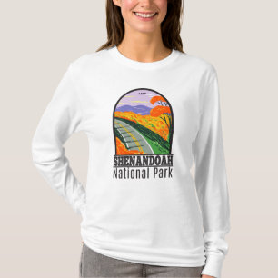 Camiseta Shenandoah National Park Skyline Drive Virginia T-