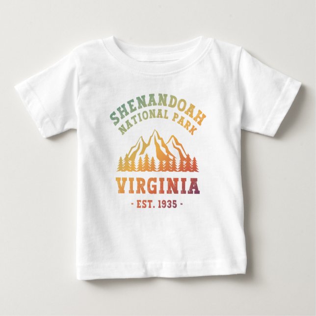 Camiseta Shenandoah National Park Virginia EUA (Frente)