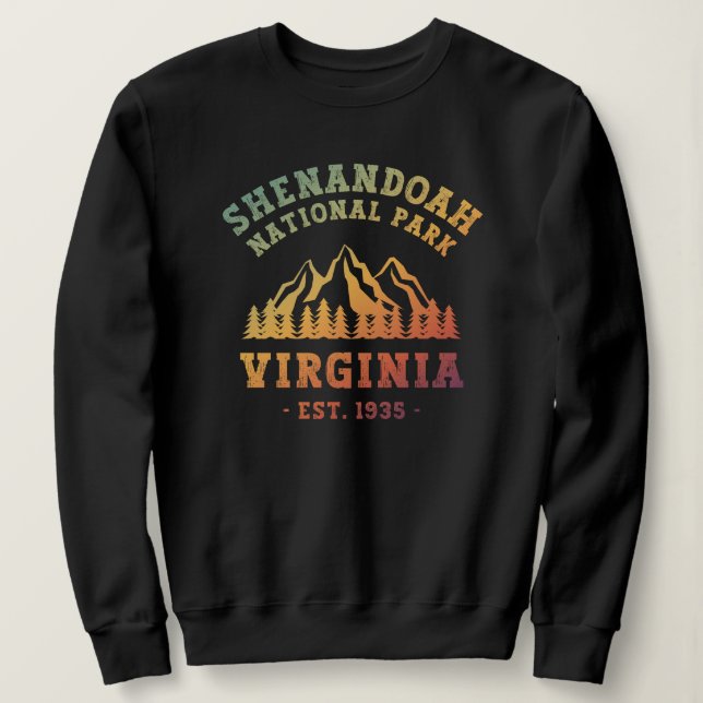 Camiseta Shenandoah National Park Virginia EUA (Frente do Design)