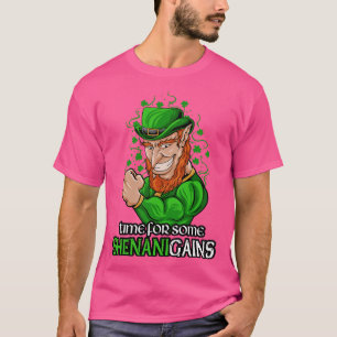 Camiseta Shenanigains Funny St Paddys Day Gym Irish Levanta
