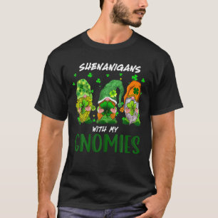 Camiseta Shenanigans Com Meu Gnomo De Dia de São Patrício